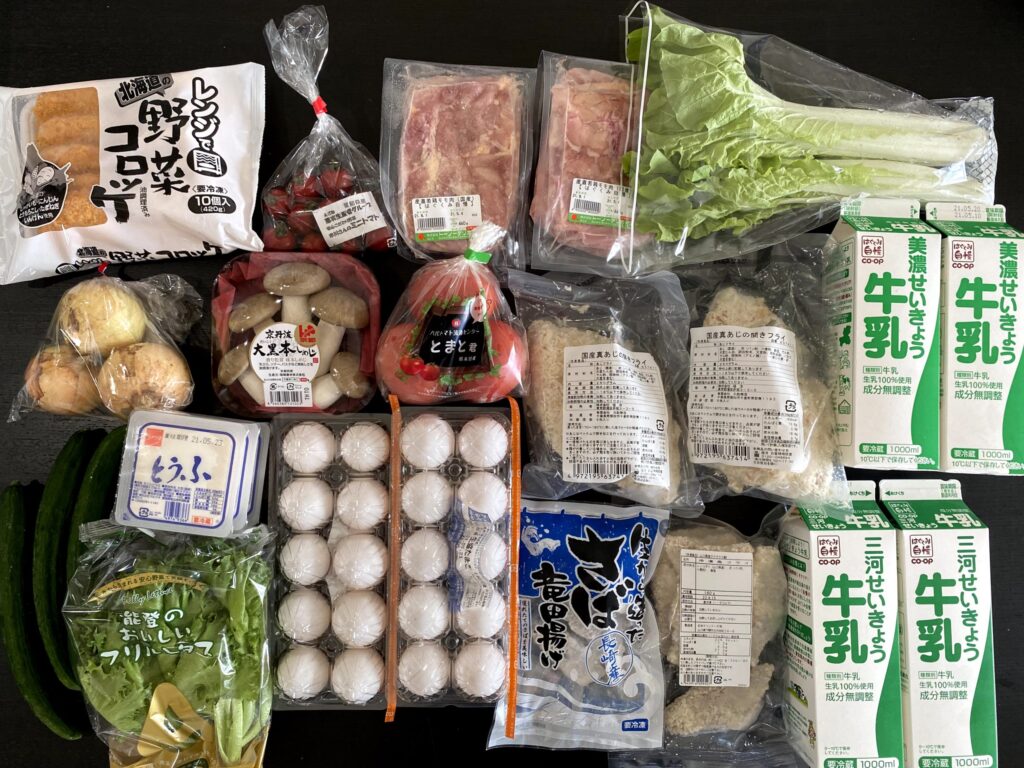 生協配達内容